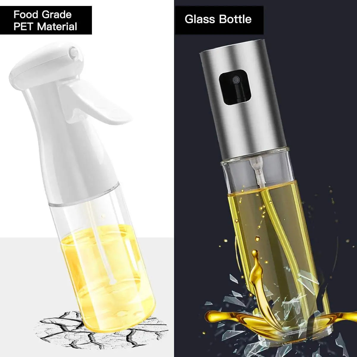 Durable Shatterproof Cooking Oil Bottle for Modern Kitchens