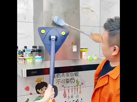 360° Rotating Adjustable Triangle Mop – Best Floor & Tile Cleaning Mop for Apartments in UAE